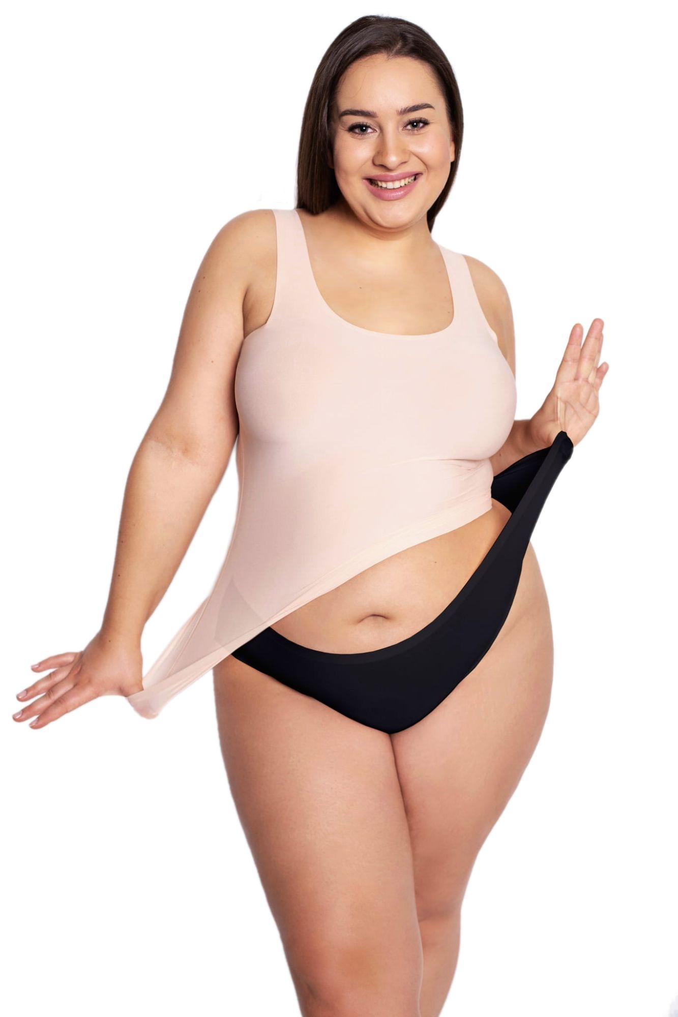 Figi Flexi-one plus size czarne