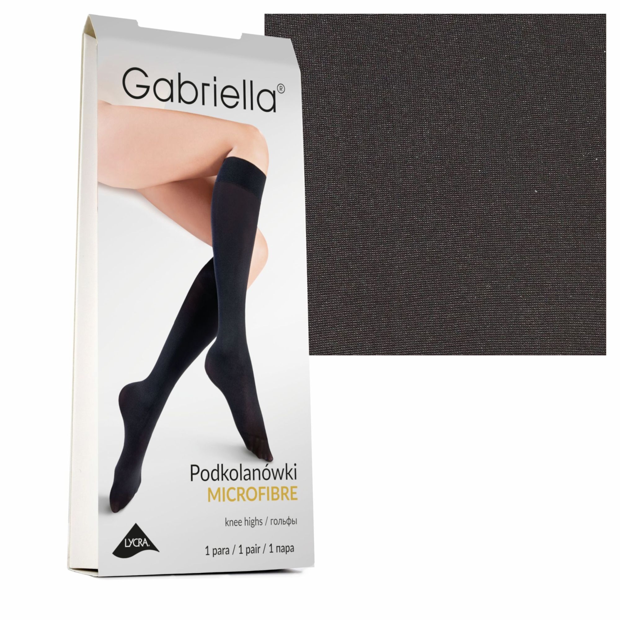 Podkolanówki microfibra 60 den 501 chocco