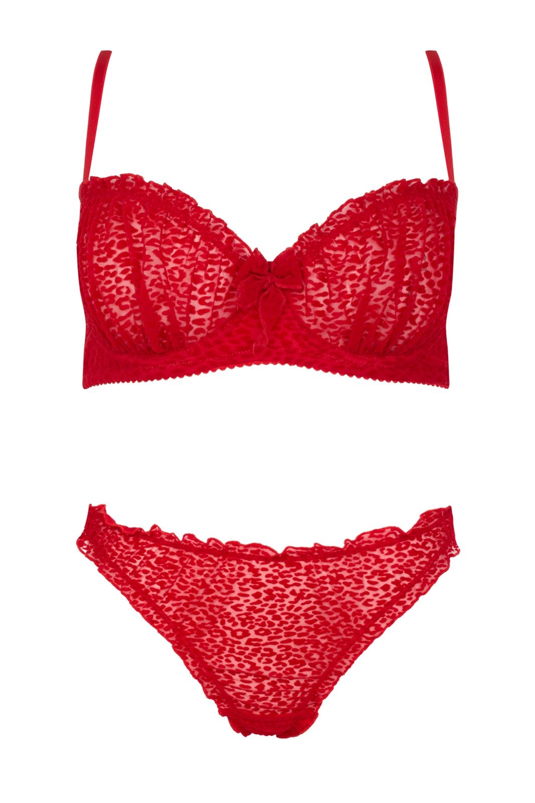Komplet bielizny - CATILLA SET red