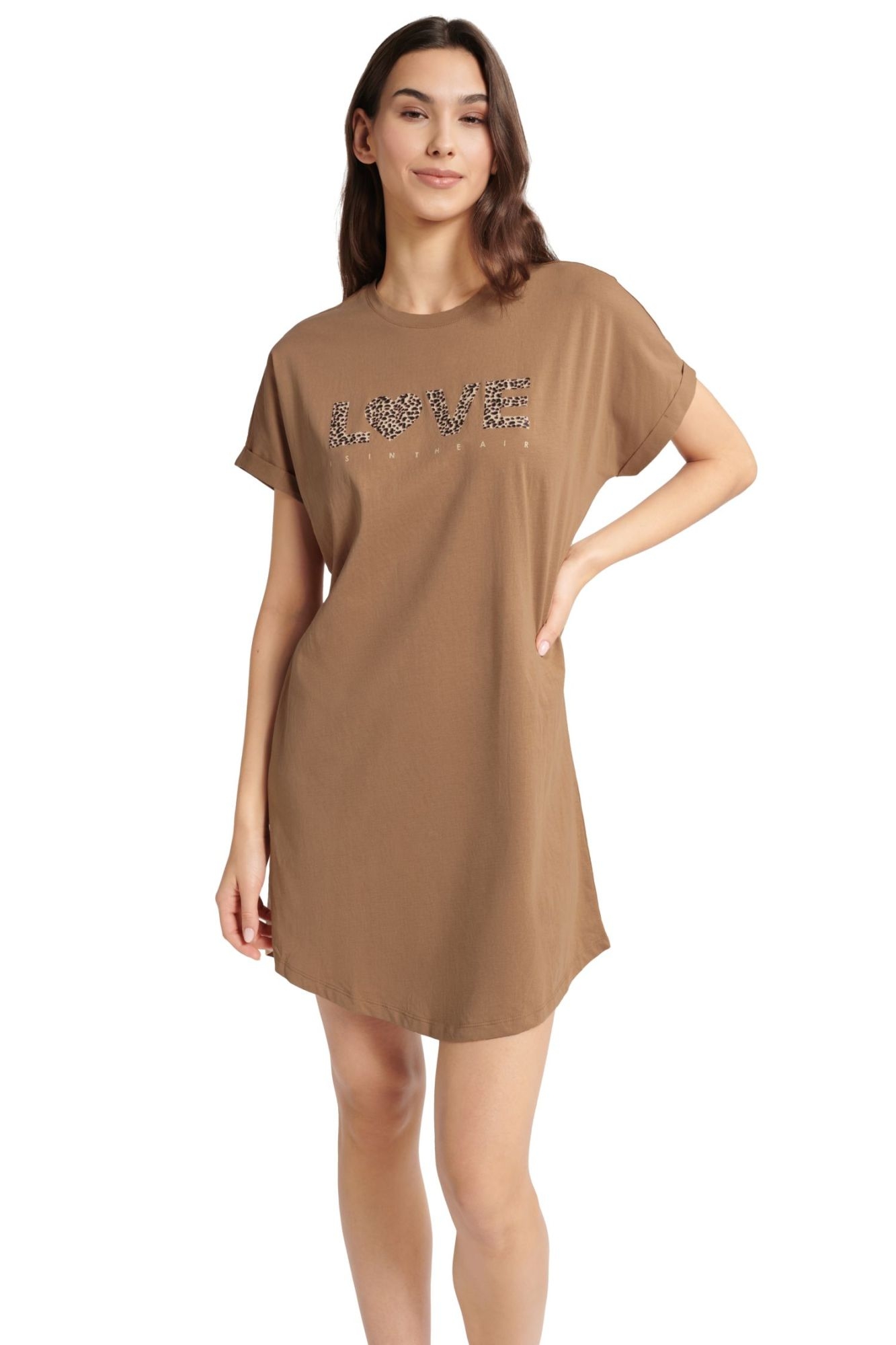 Koszula nocna Boutique 40616 brązowa