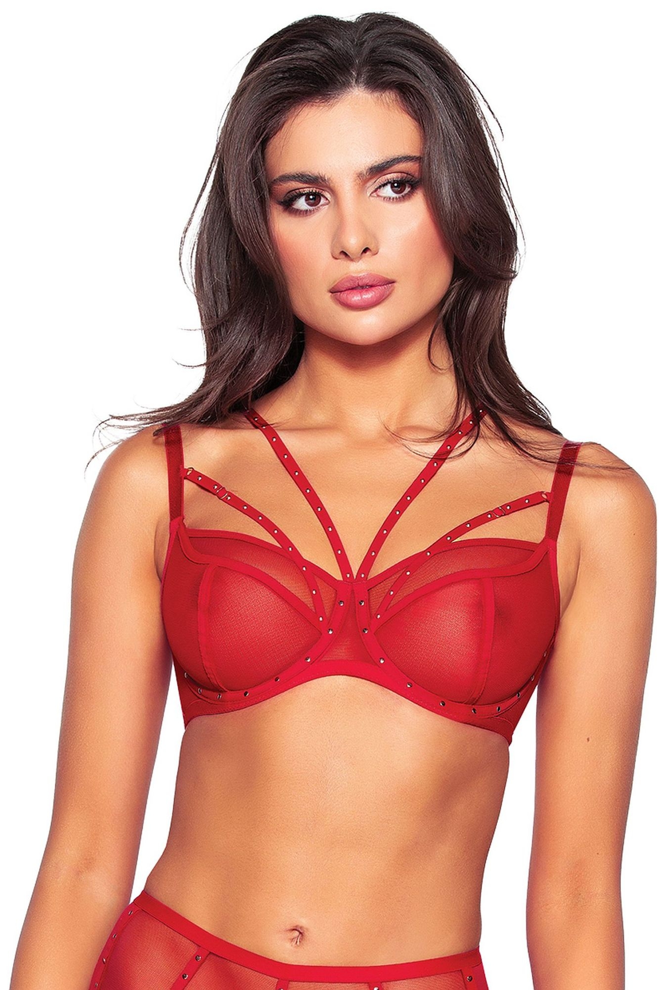 Biustonosz Pois Pois 03 rouge
