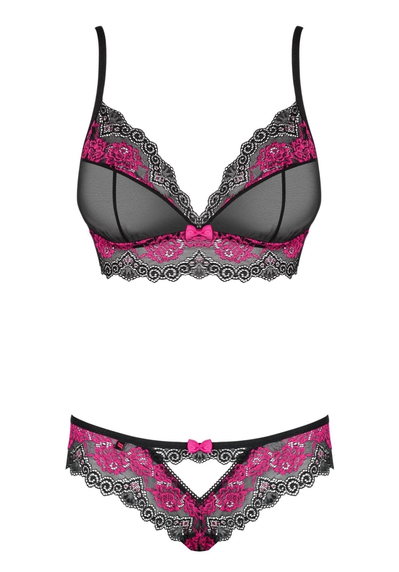 Tulia komplet 2-cz�ciowy czarny