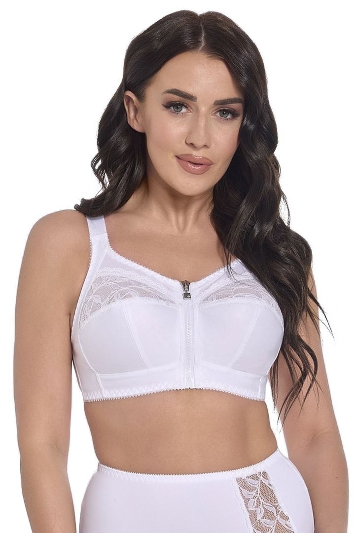 Biustonosz soft Zuza1 586 perowa biel