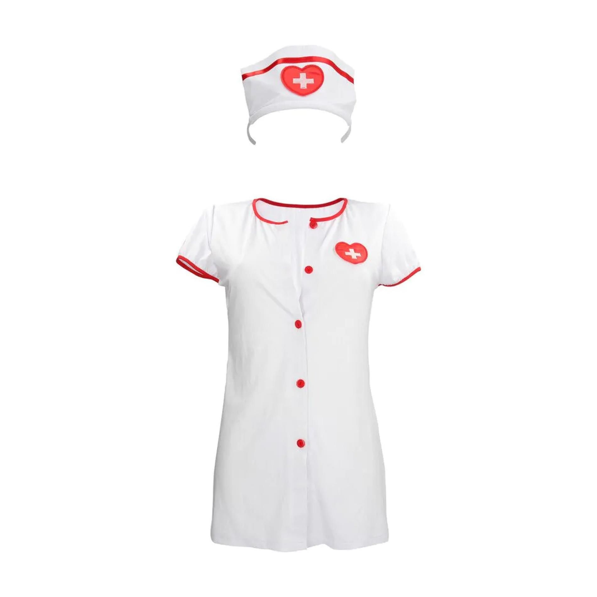 Nurse Costume - S/M - White