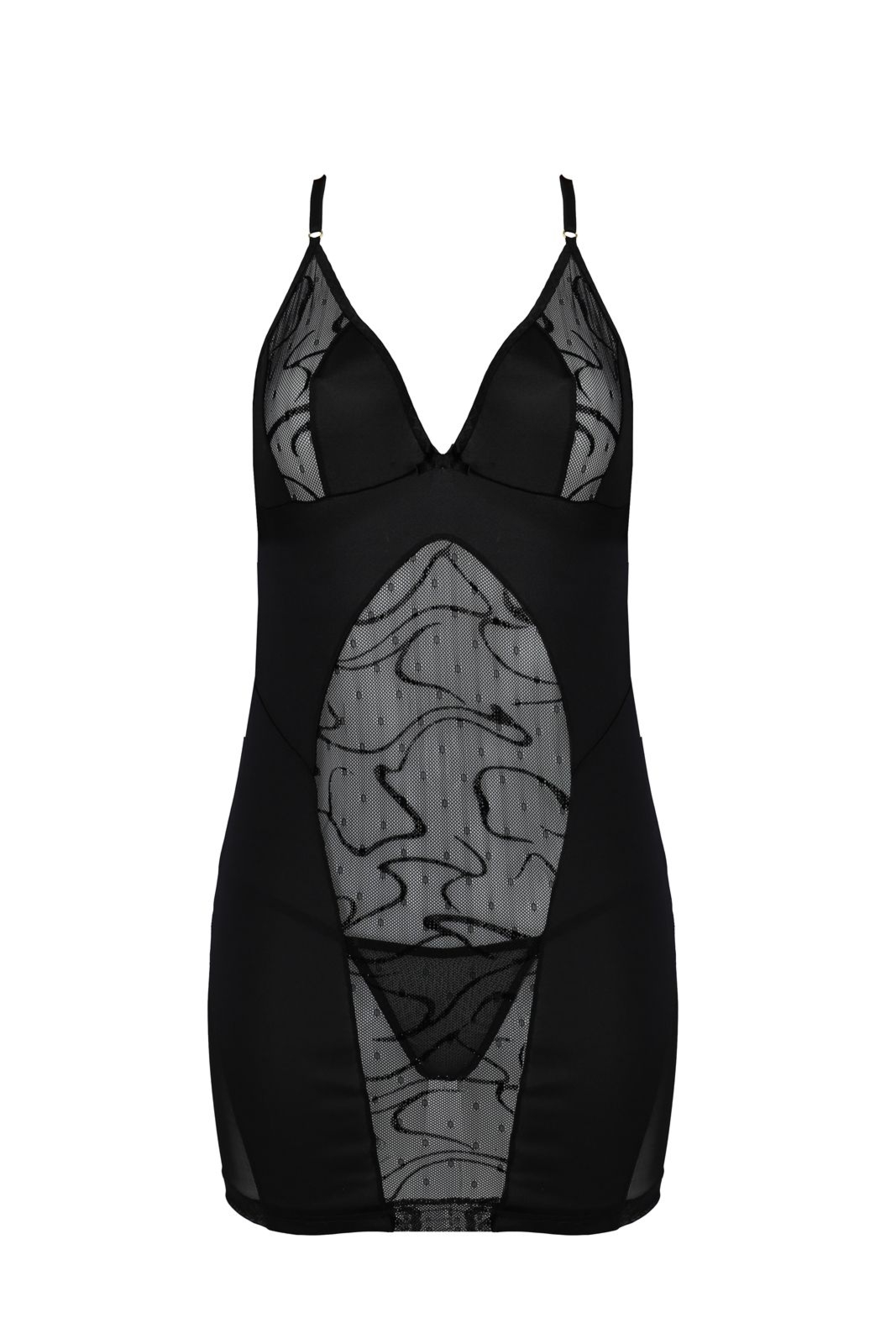 Koszulka nocna - LUSSINDA CHEMISE black