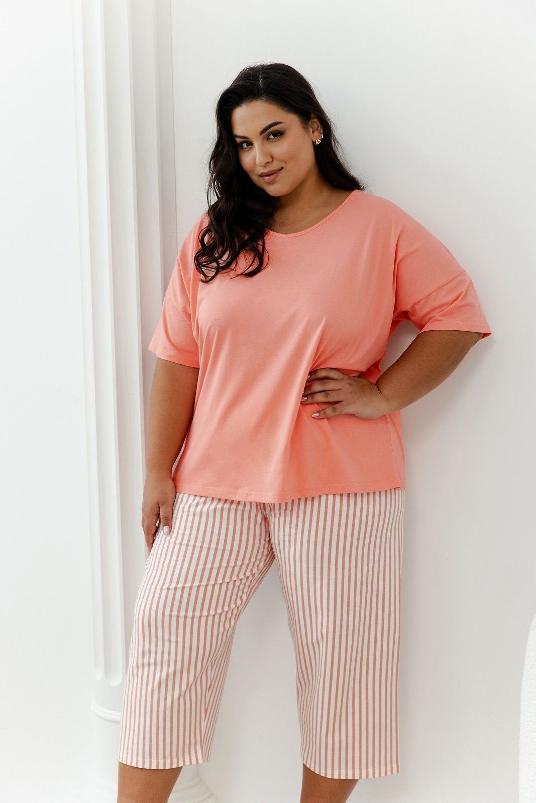 Piama Eloise 3376 Brzoskwiniowa