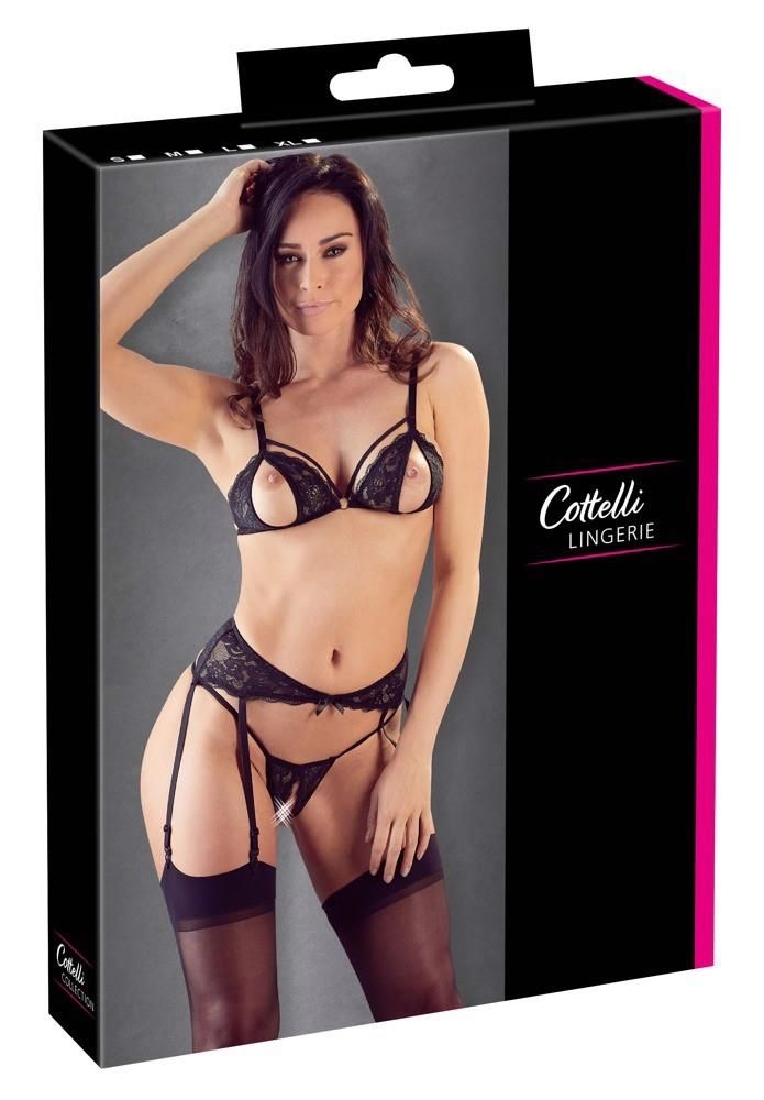 Lace Suspender Set