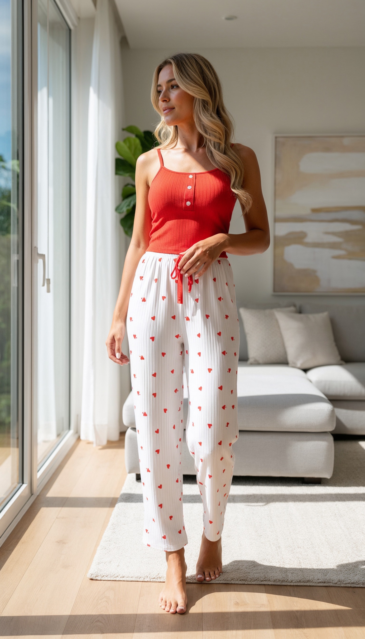 Piżama - ETOILENNE SLEEPWEAR red