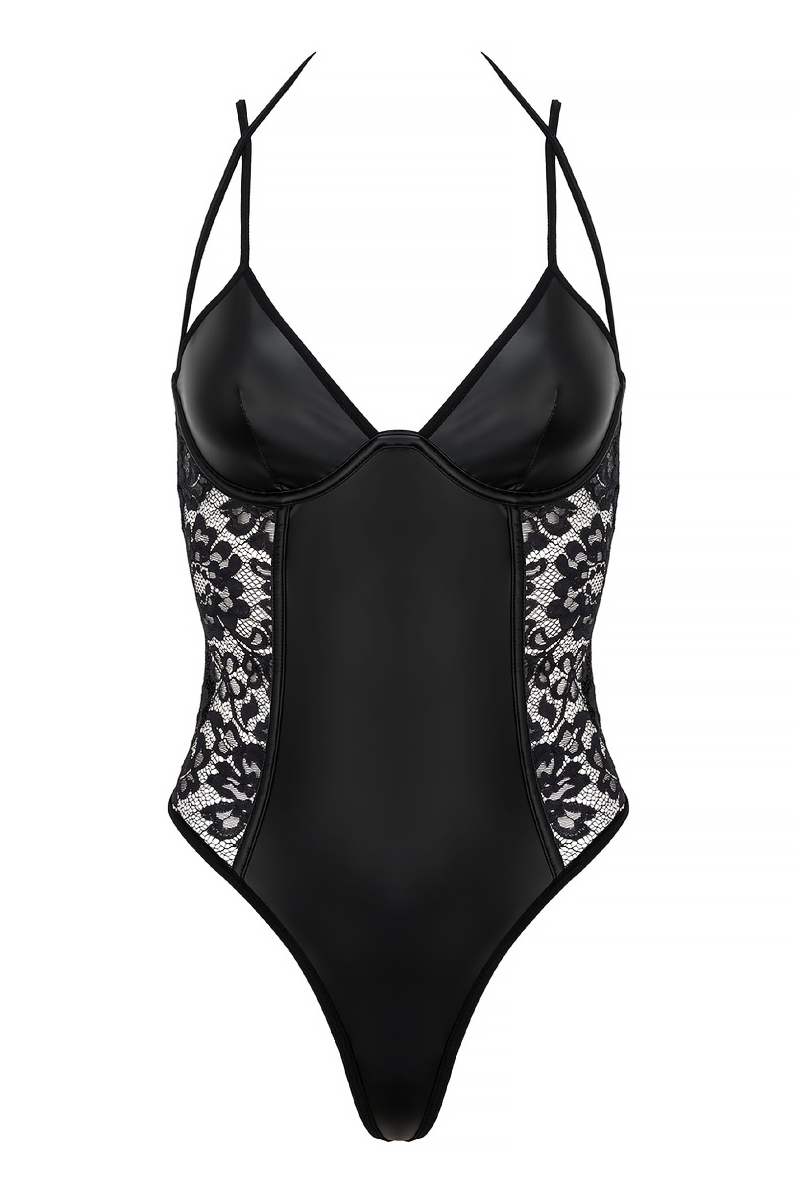 Body koronkowe - Celadine body black