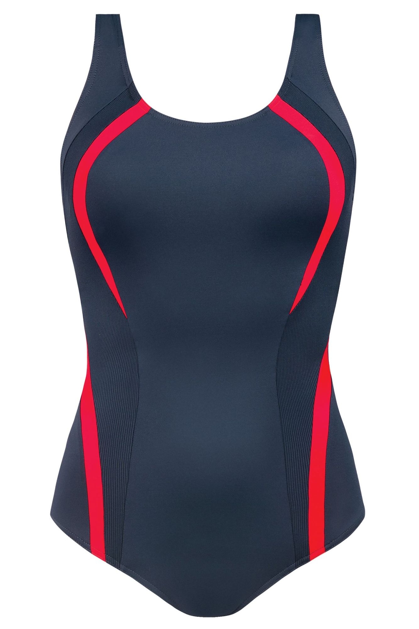 Strój kąpielowy skj Atlantic sport 34A1 25 navy bl
