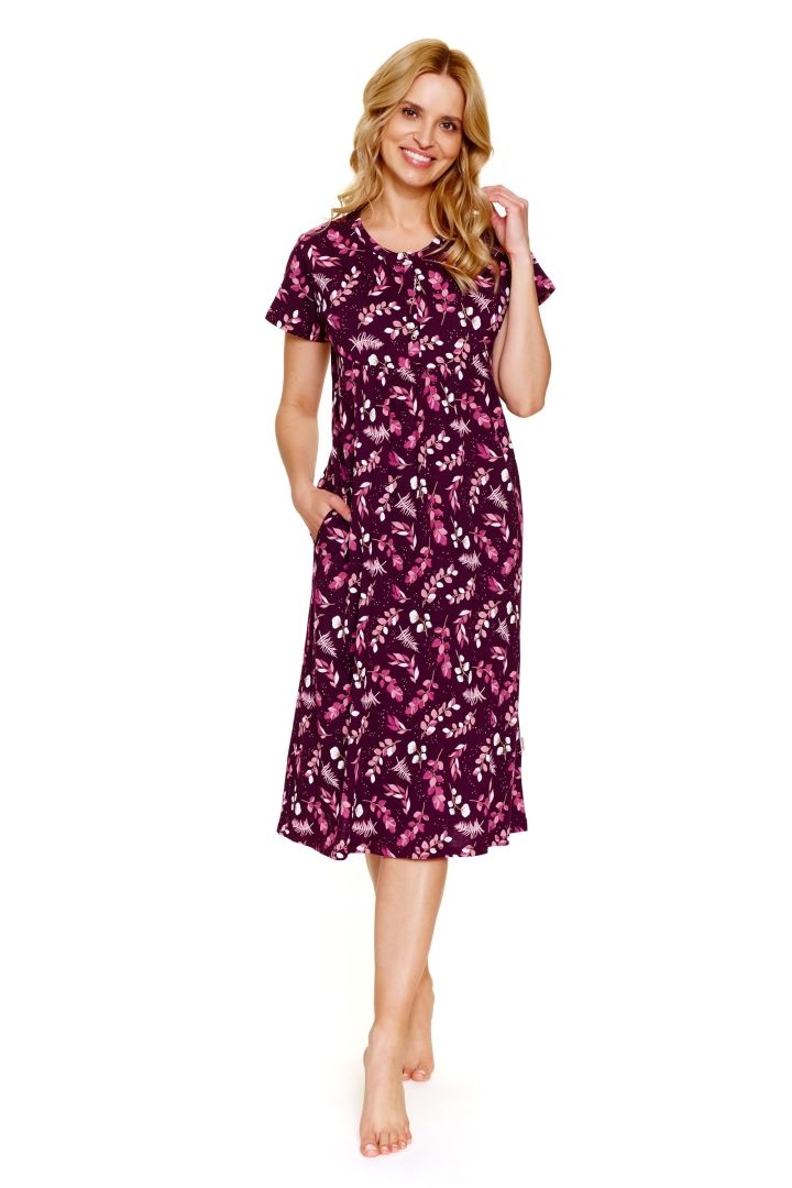 Koszula nocna TM 4119 burgundy