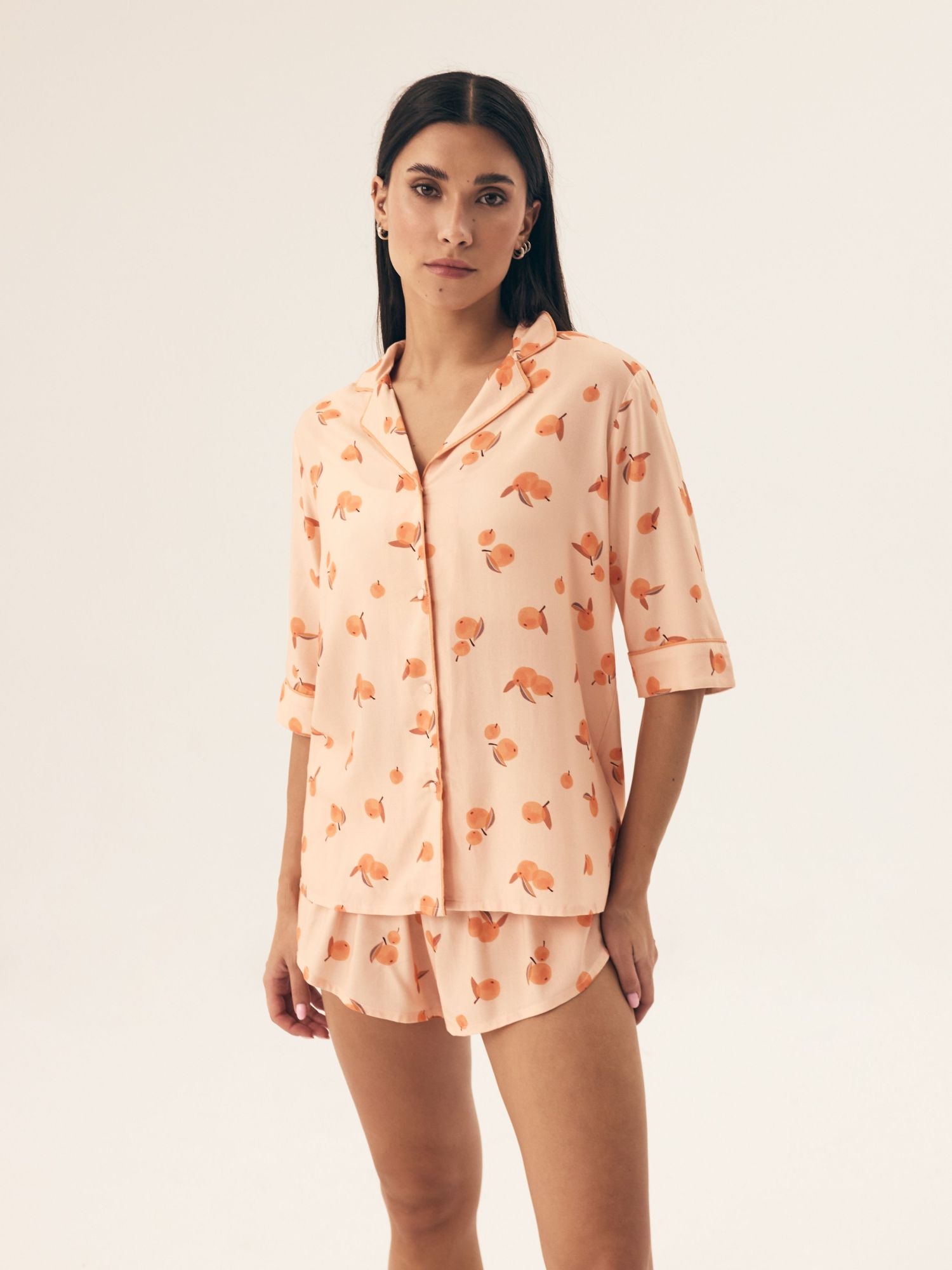 Piama Naranja 42686 Brzoskwiniowa