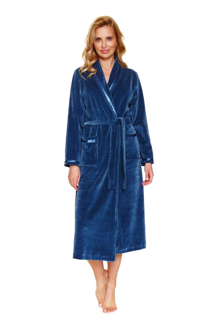 Szlafrok SWA 1078 deep blue