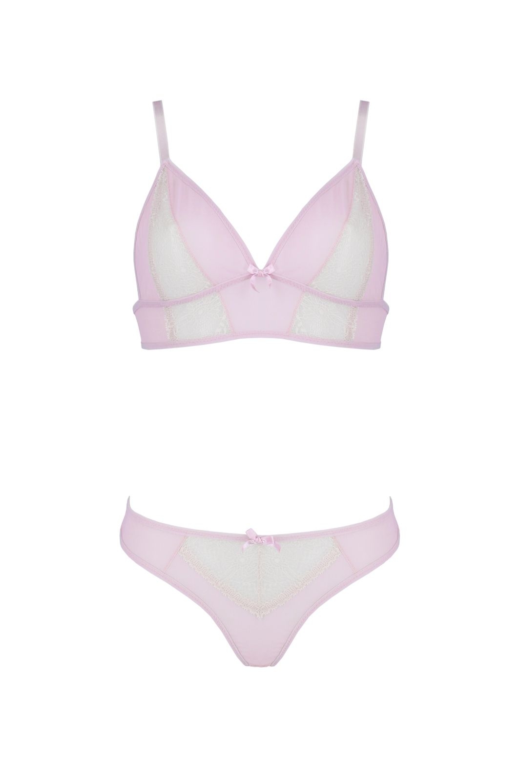 Komplet bielizny - PAMELA SET pink