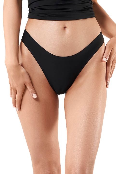Figi String czarne