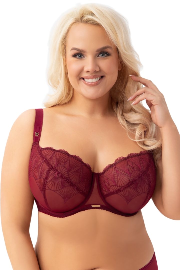 Biustonosz soft Mira 942 bordowy