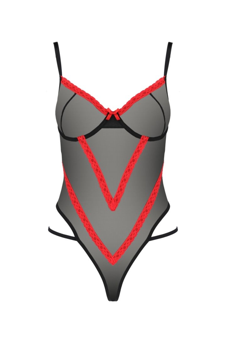 Top gorsetowy - DURU BODY black XXL/XXXL