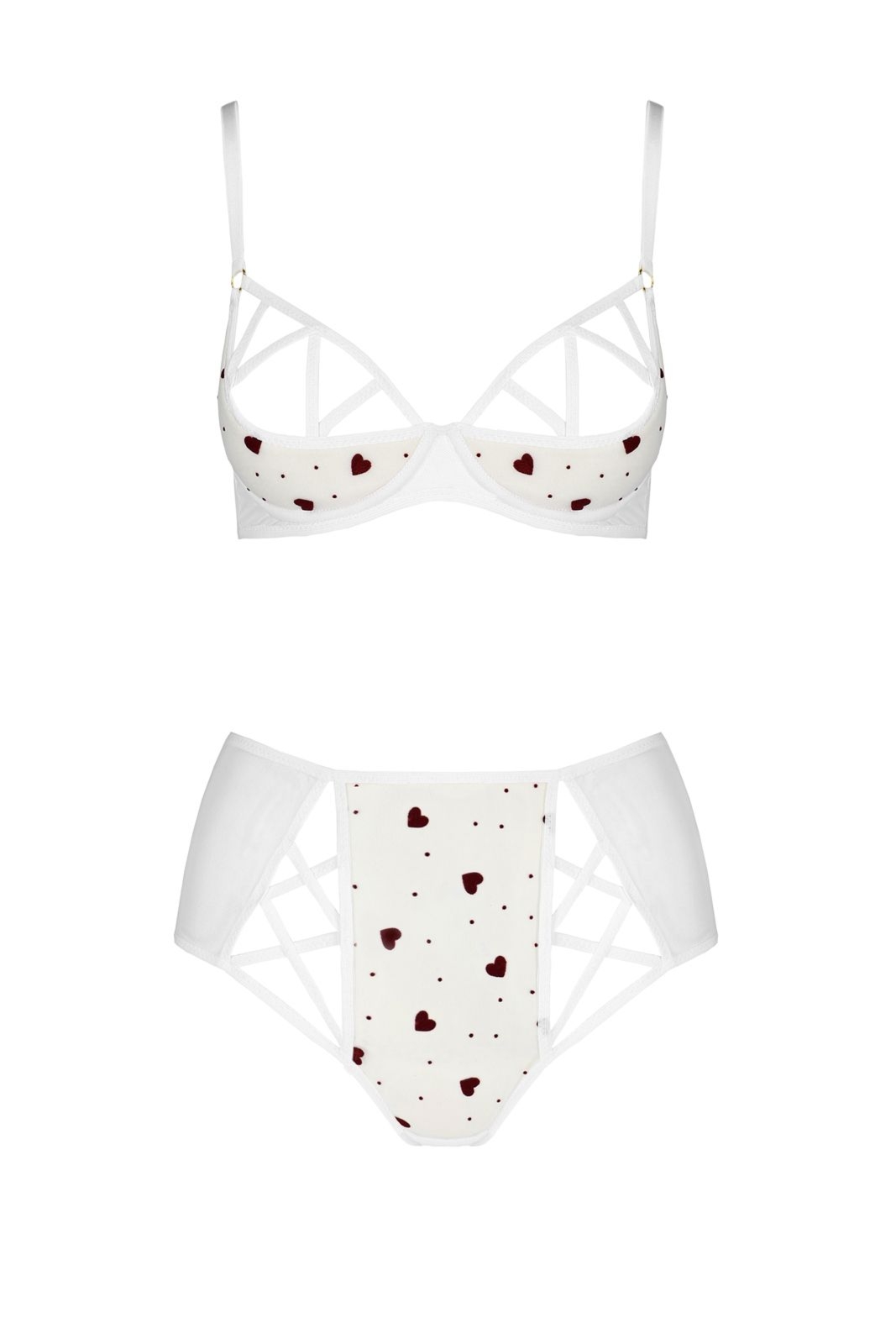 Komplet bielizny dwucz�ciowy - LOVELIA BIKINI white