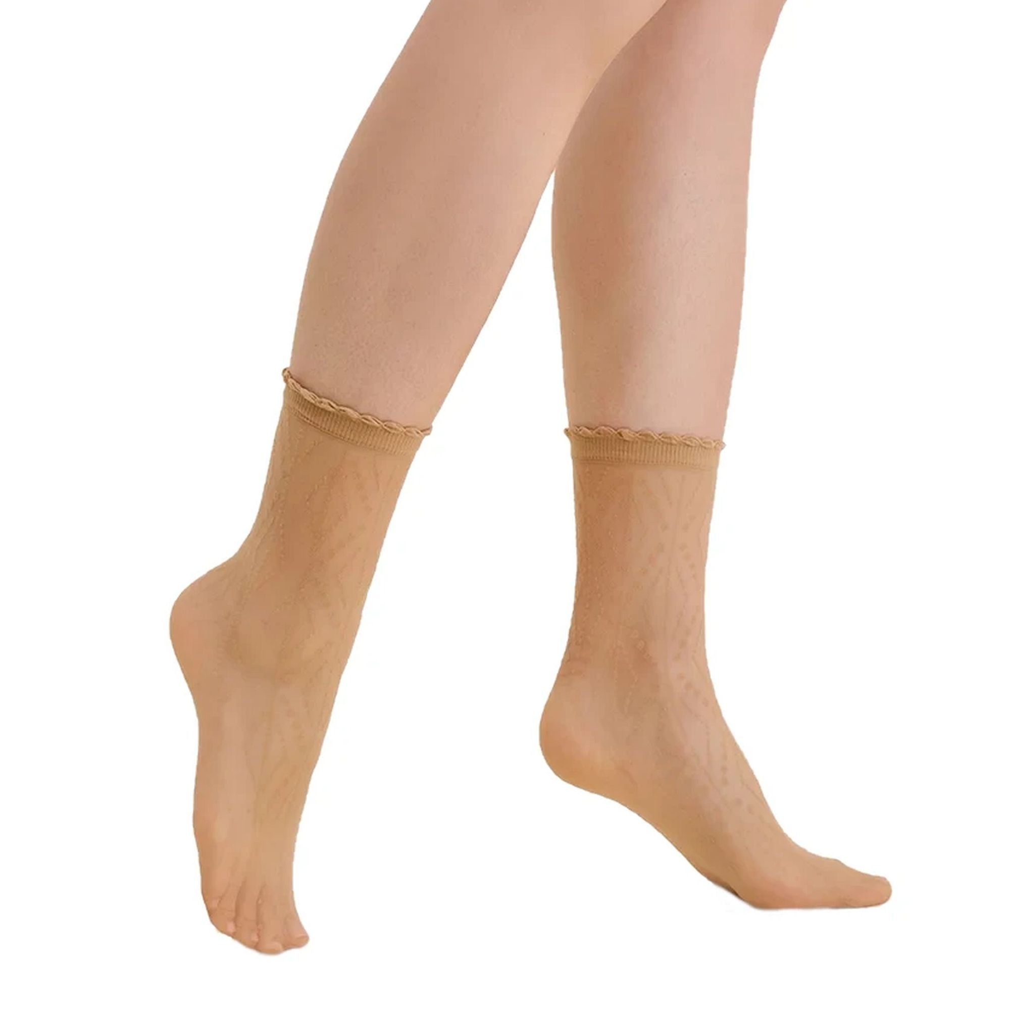 Podkolanówki Loma 611 beige