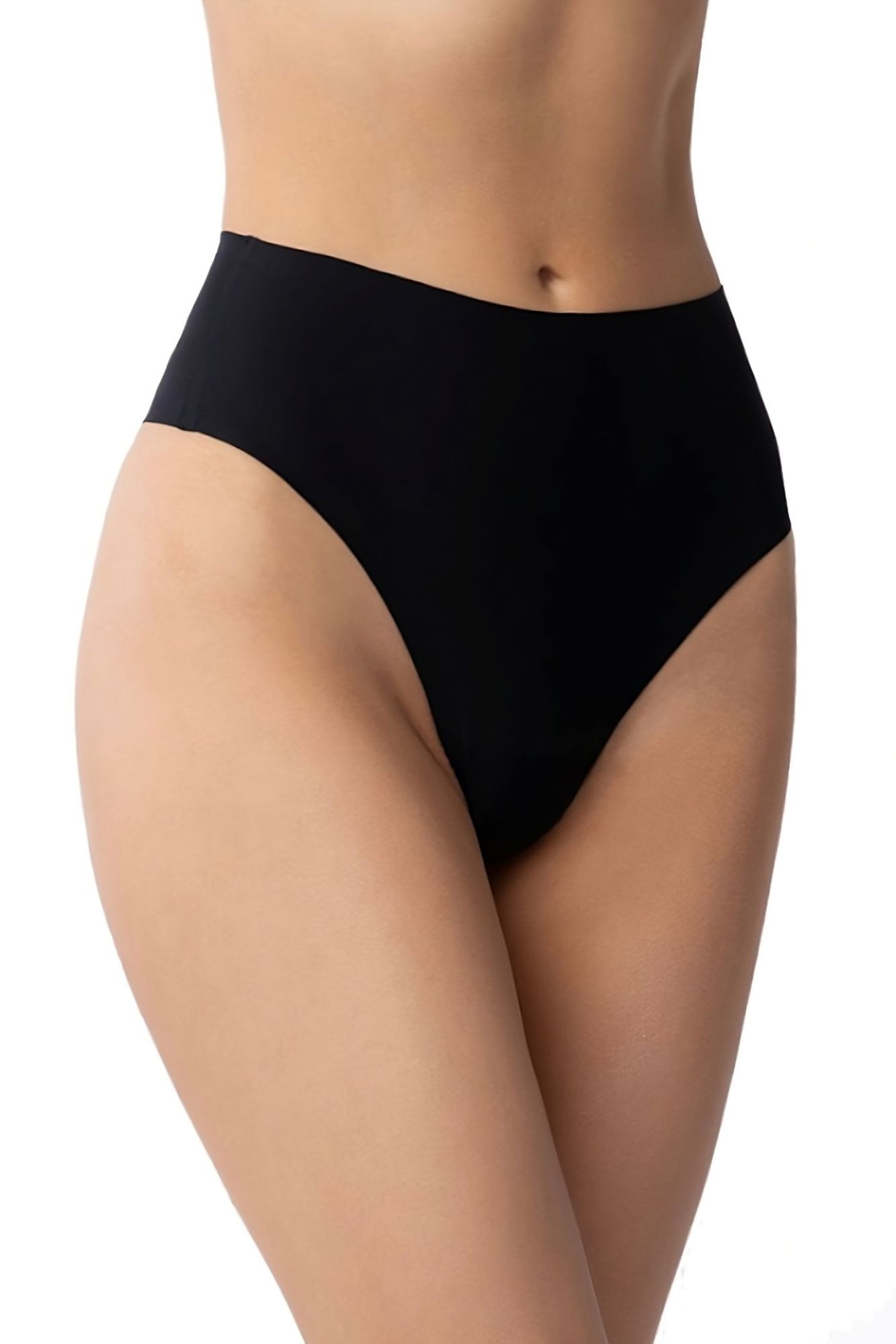 Figi String maxi czarne