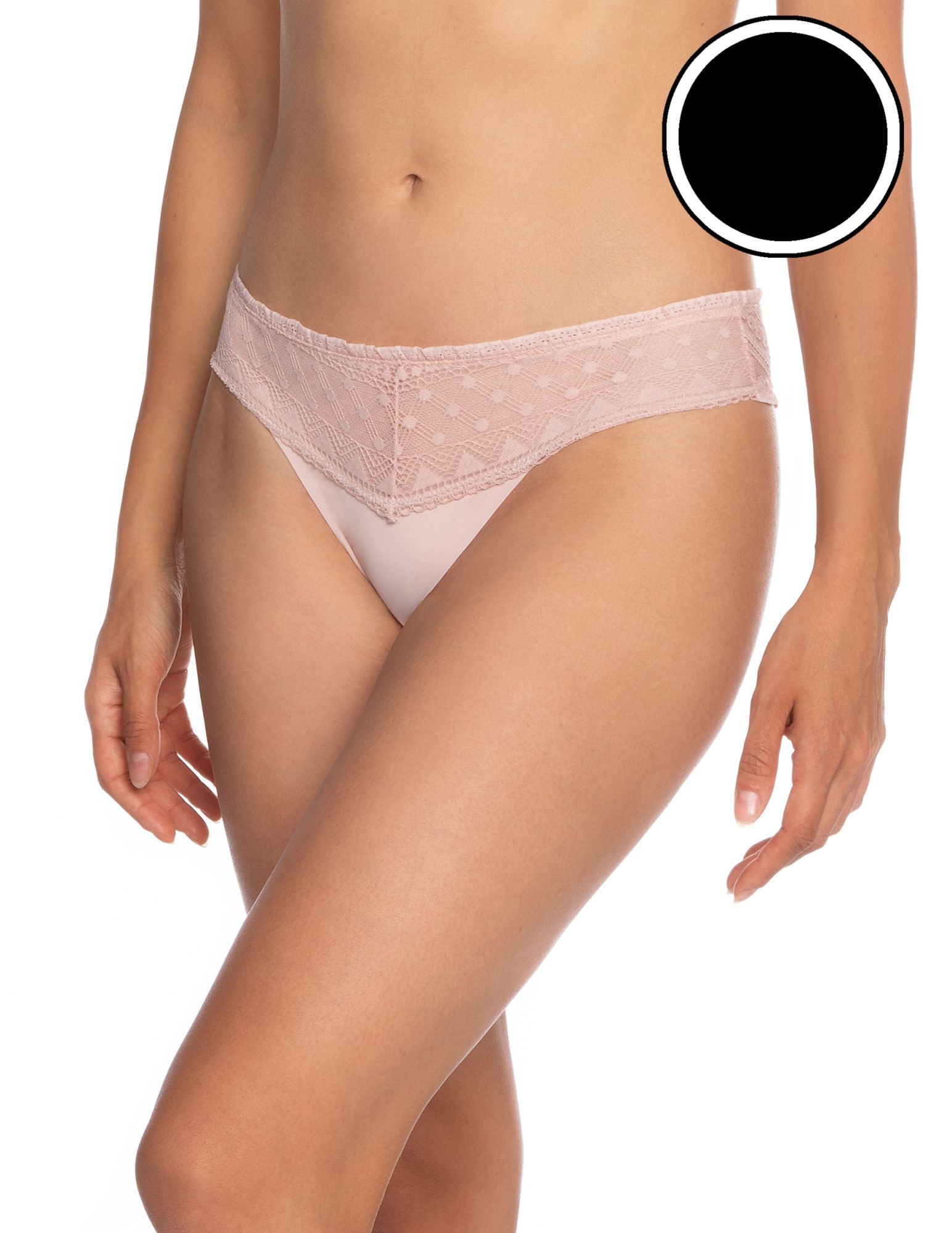 Stringi L POL 5015 ST 02 czarne