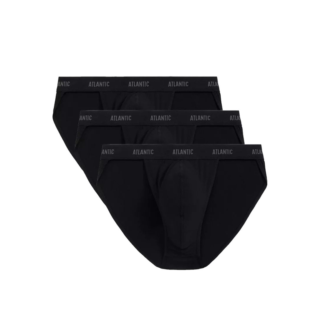 Slipy tanga 1582 3-pak czarne