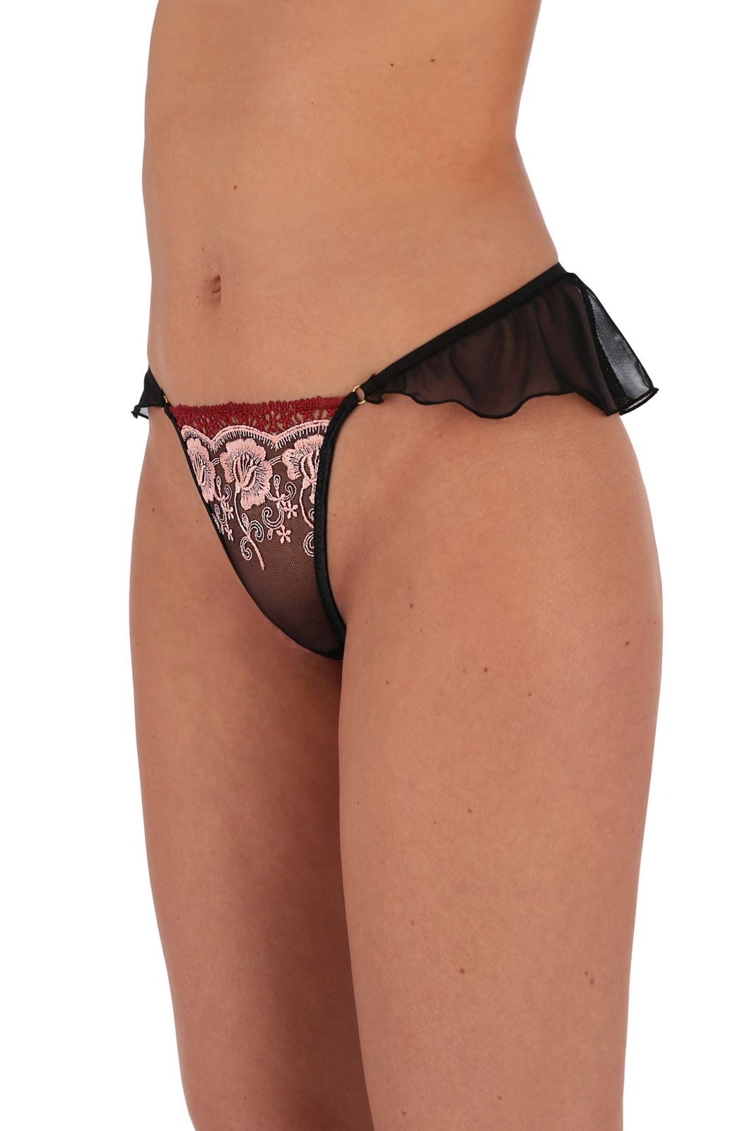 Stringi damskie - DIANTA THONG black