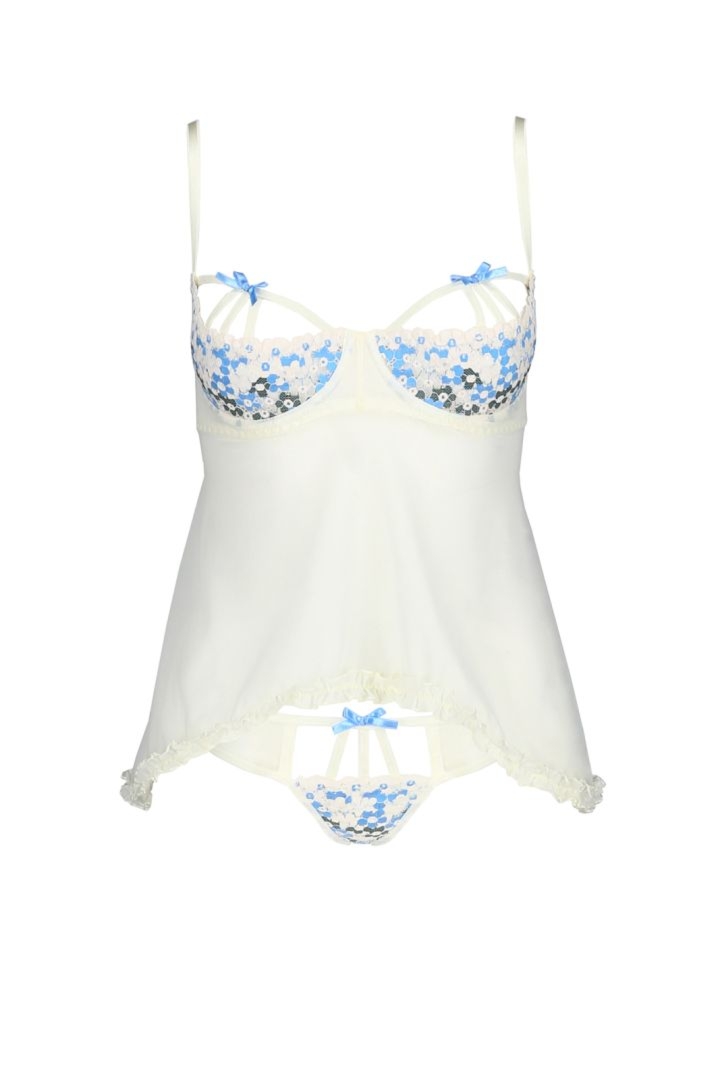 Koszulka nocna - EMMA CHEMISE ecru XXL/XXXL