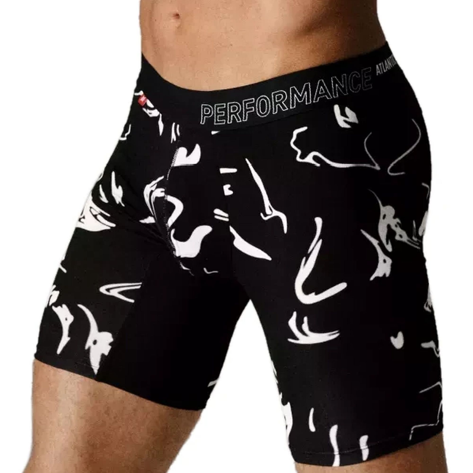 Bokserki Long Leg 1202 czarne