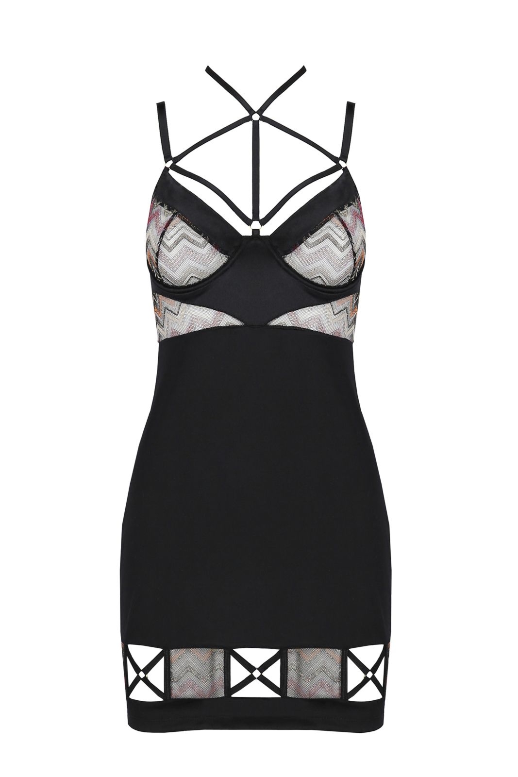 Koszulka nocna - LAGERTA CHEMISE black