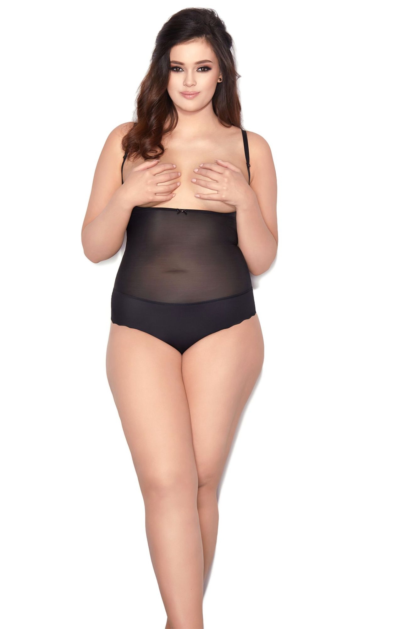 Body Glam string czarne