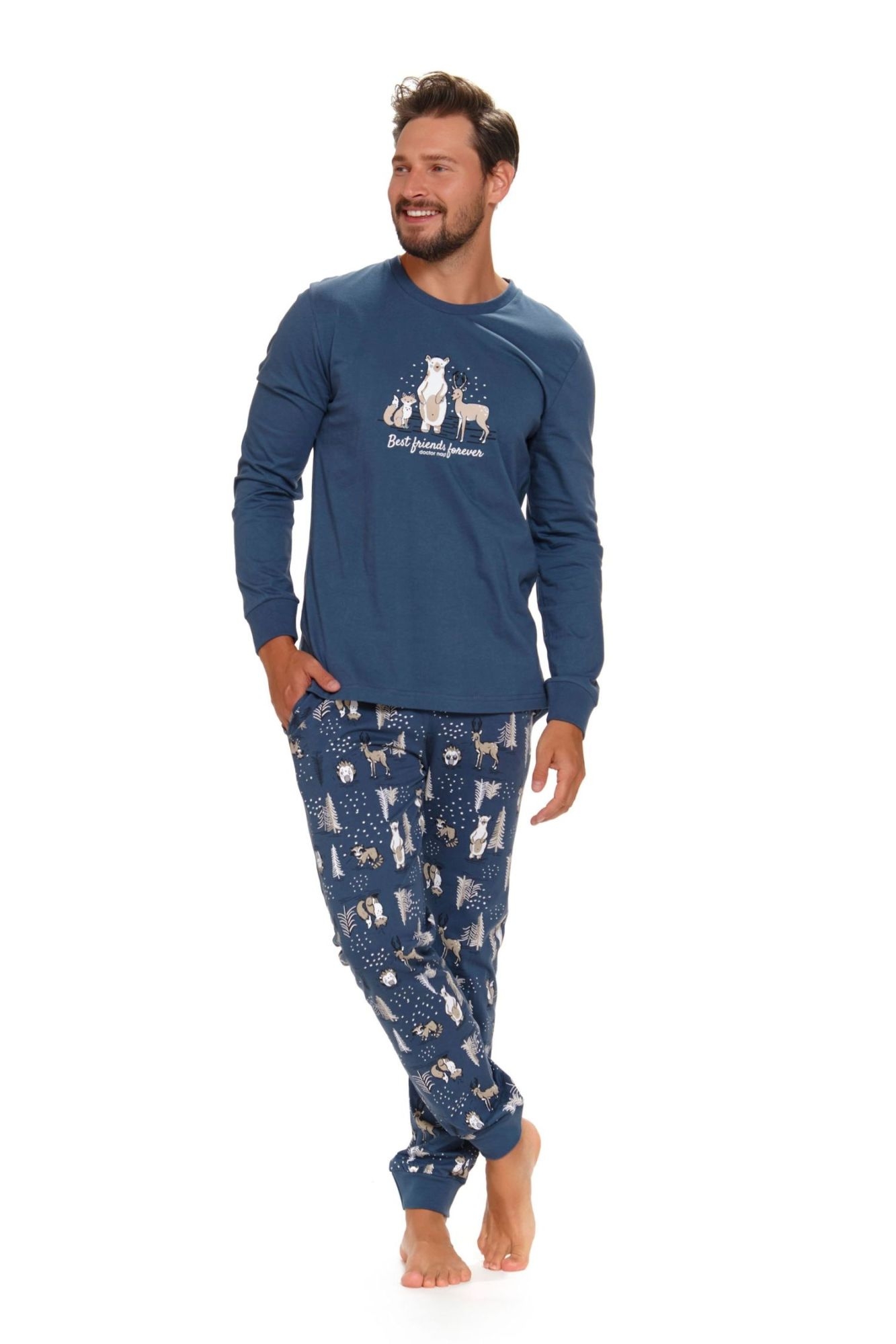 Piżama PMB 4329 deep blue