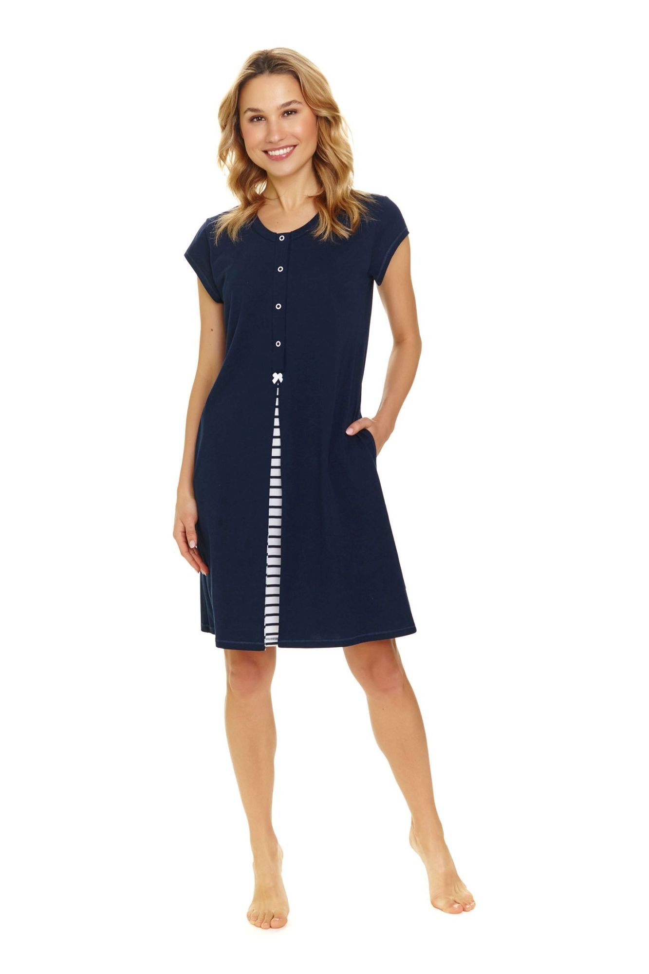Koszula nocna TCB 9703 navy blue