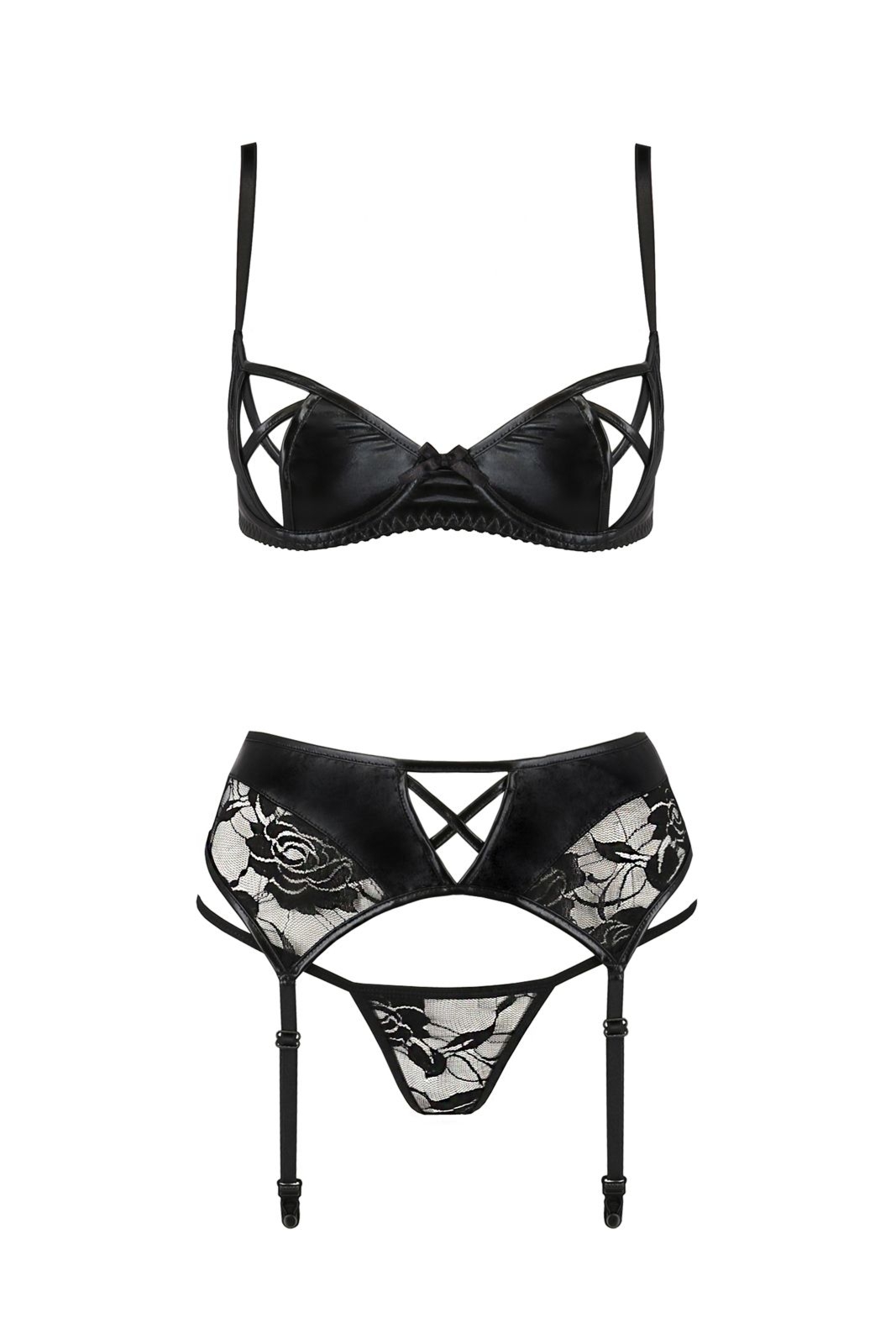 Komplet bielizny - HESSA SET black