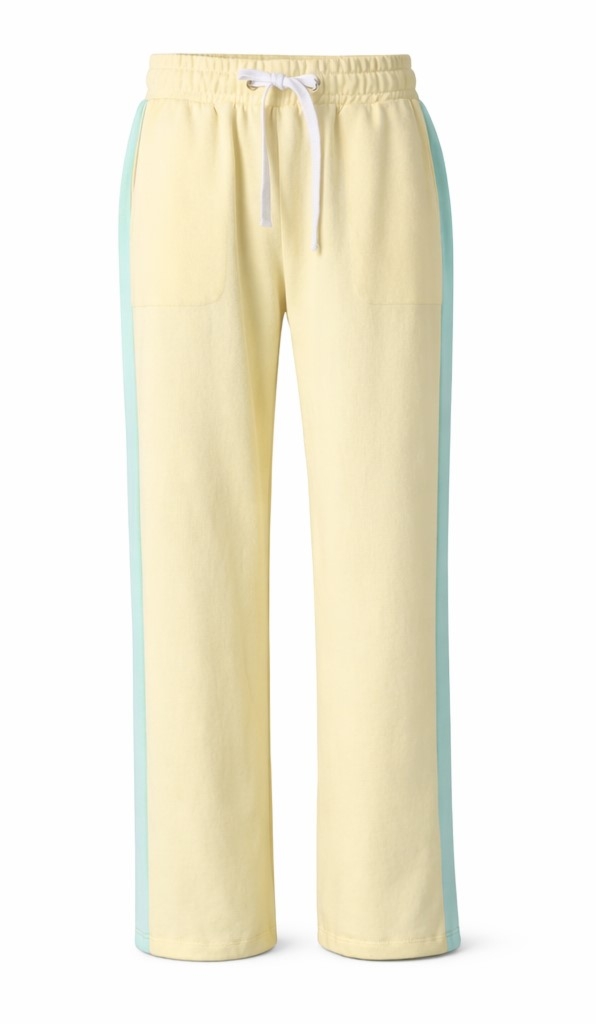 Spodnie dresowe z regulacją - SWEATS 1 pistachio/yellow