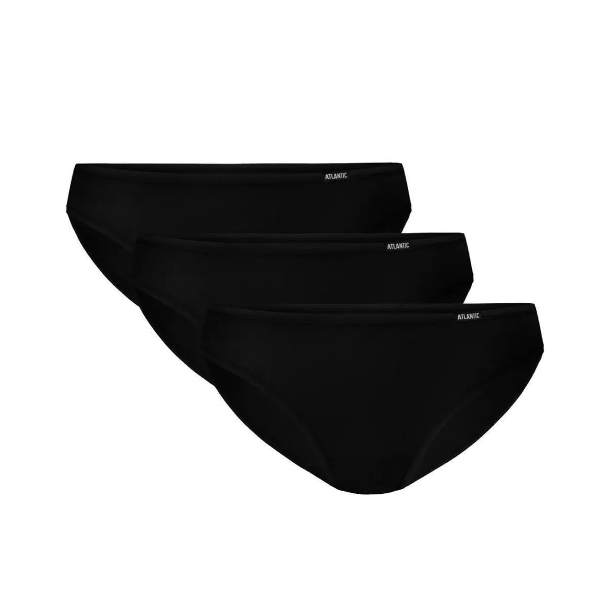 Figi sport 602 3-pak czarne