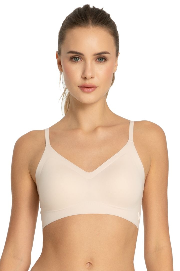 Top Simple bra beżowy
