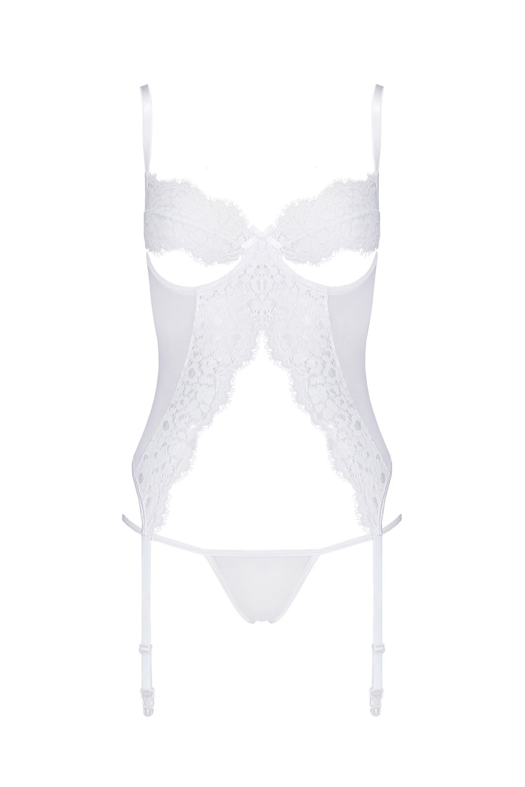 Top gorsetowy - SILENTIA CORSET white