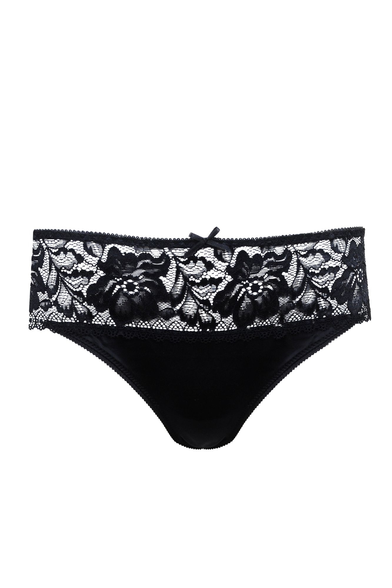 Stringi Hannah 0115/4 czarne