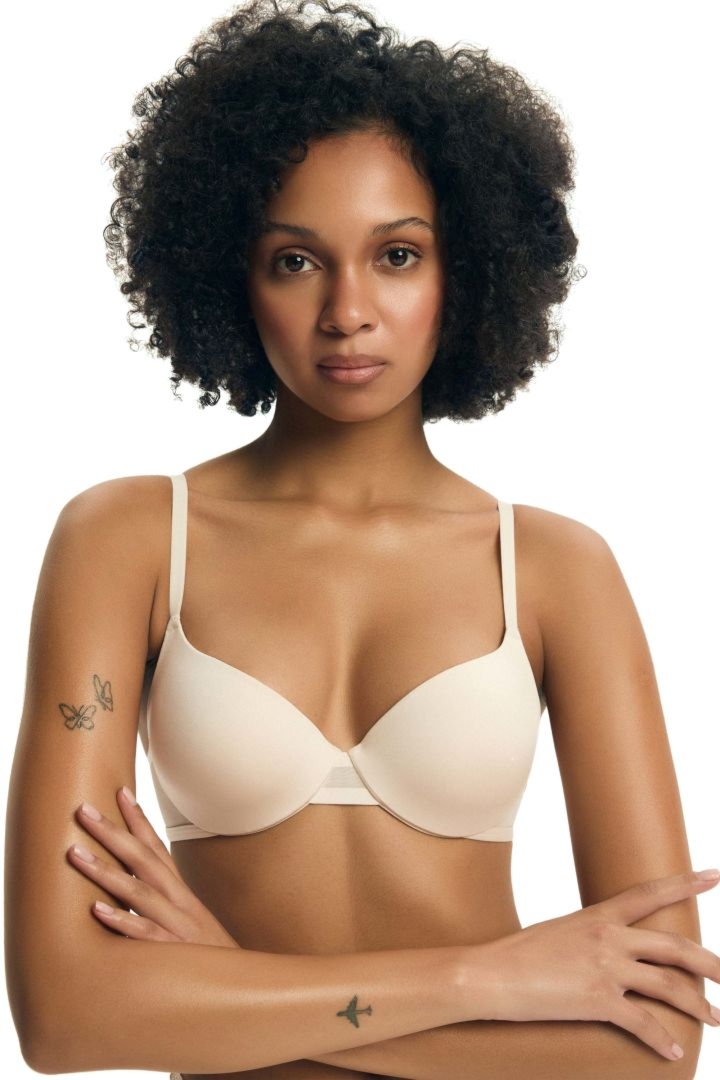 Biustonosz push up Necio2 43369 ecru