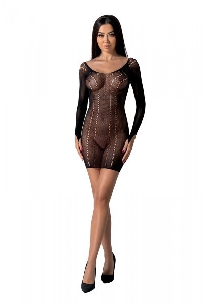 BS101 Bodystocking Czarny