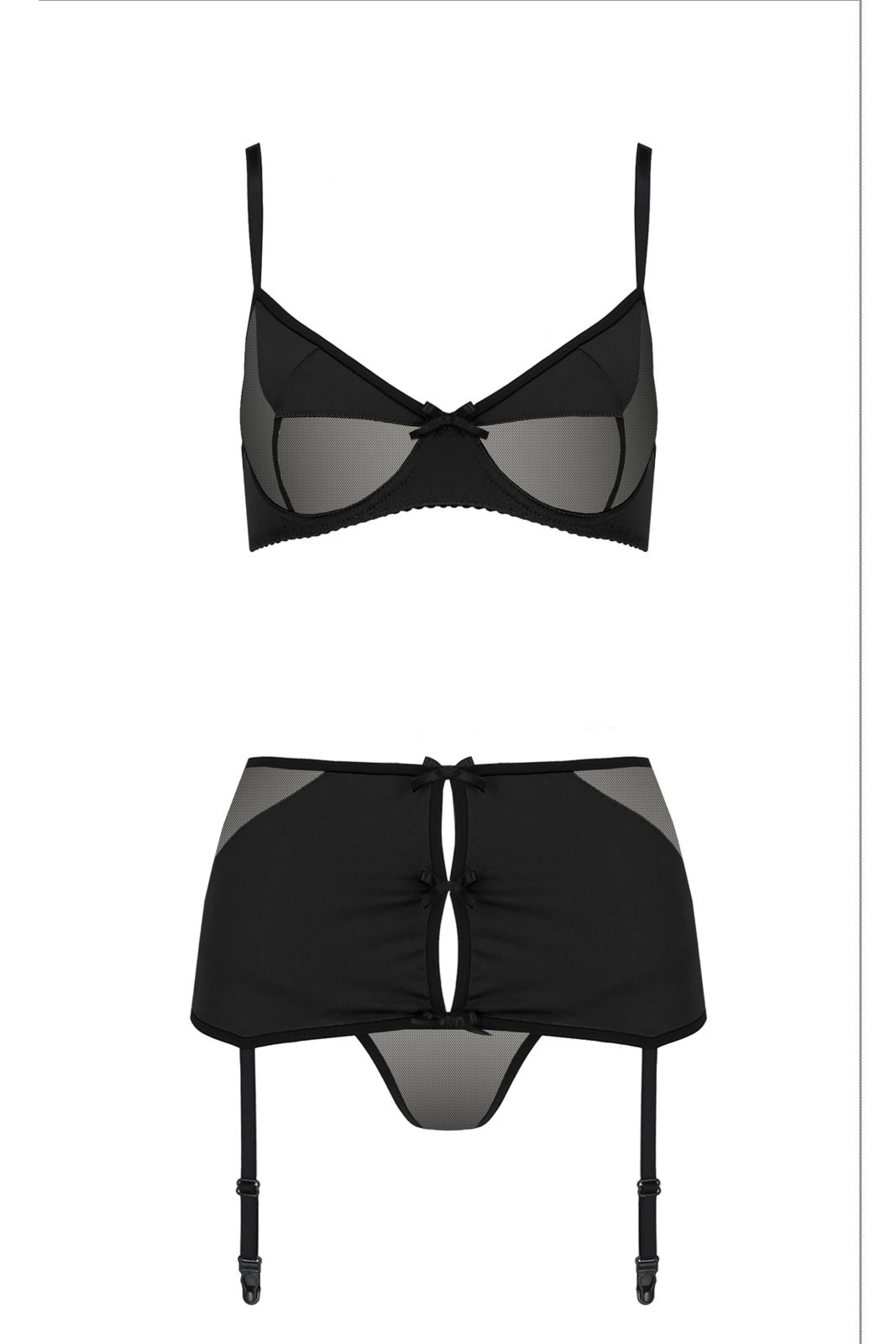 Komplet bielizny - SANDRA SET black