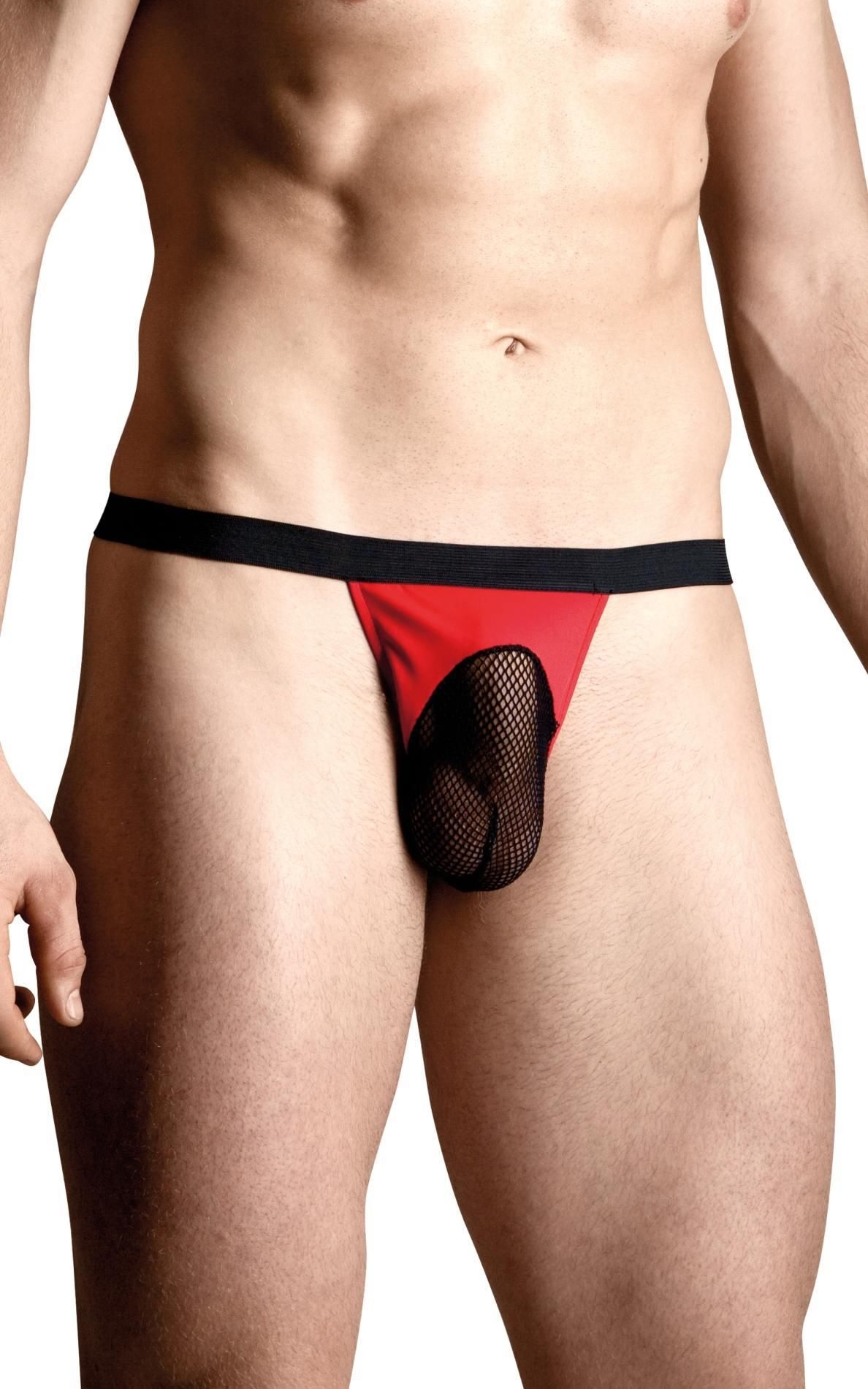 Mens thongs 4494 - red M/L