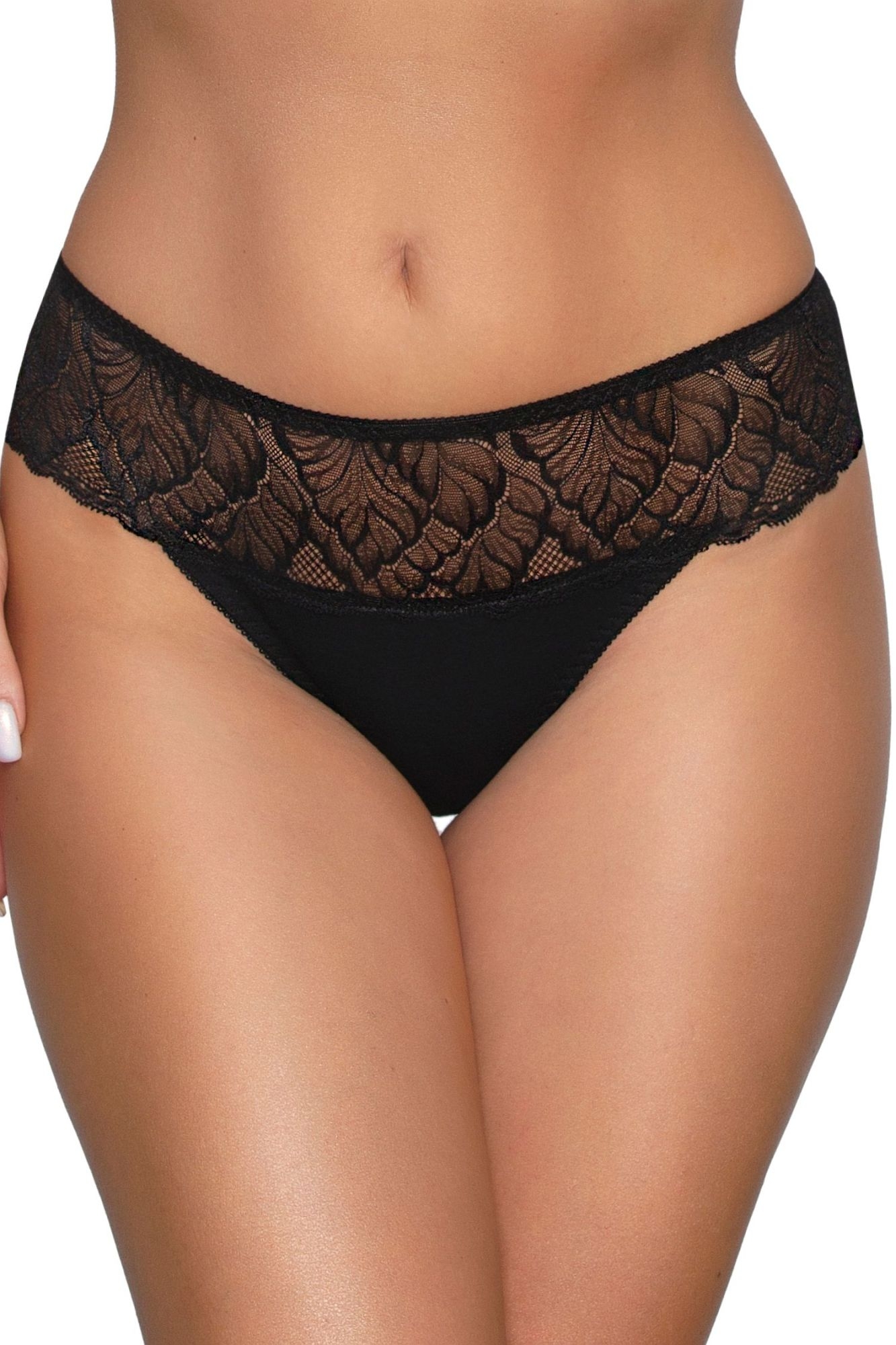 Figi stringi BBL 183 czarne