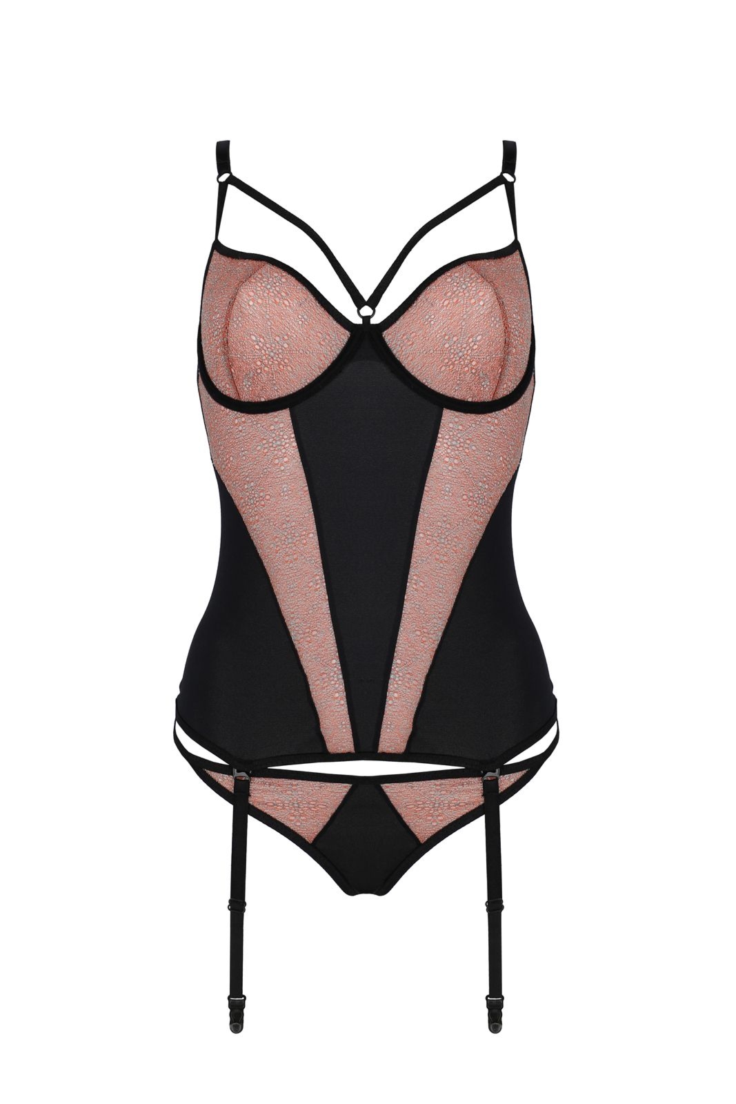 Top gorsetowy - KALISTA CORSET black