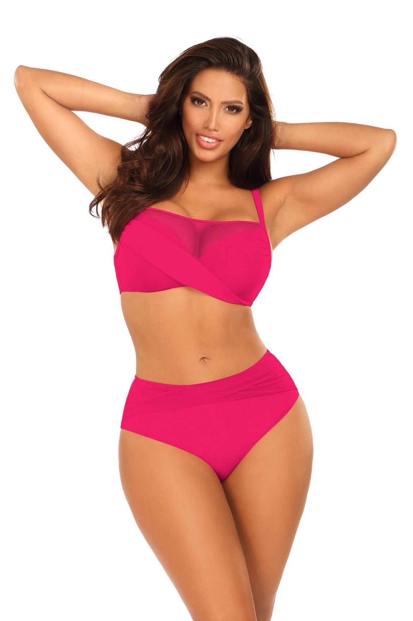 Strój kąpielowy Fashion32 1002N3 2d różowy