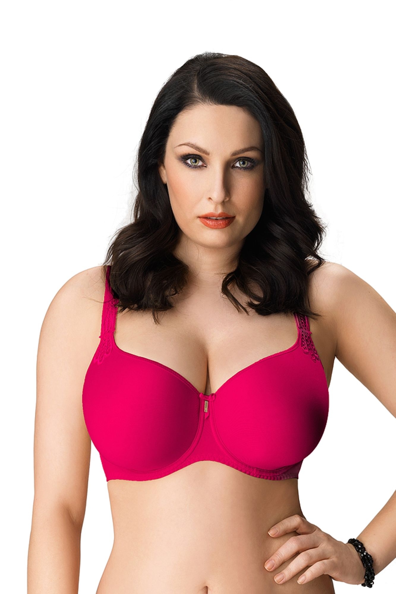 Biustonosz Virginia 17871 rubinowy