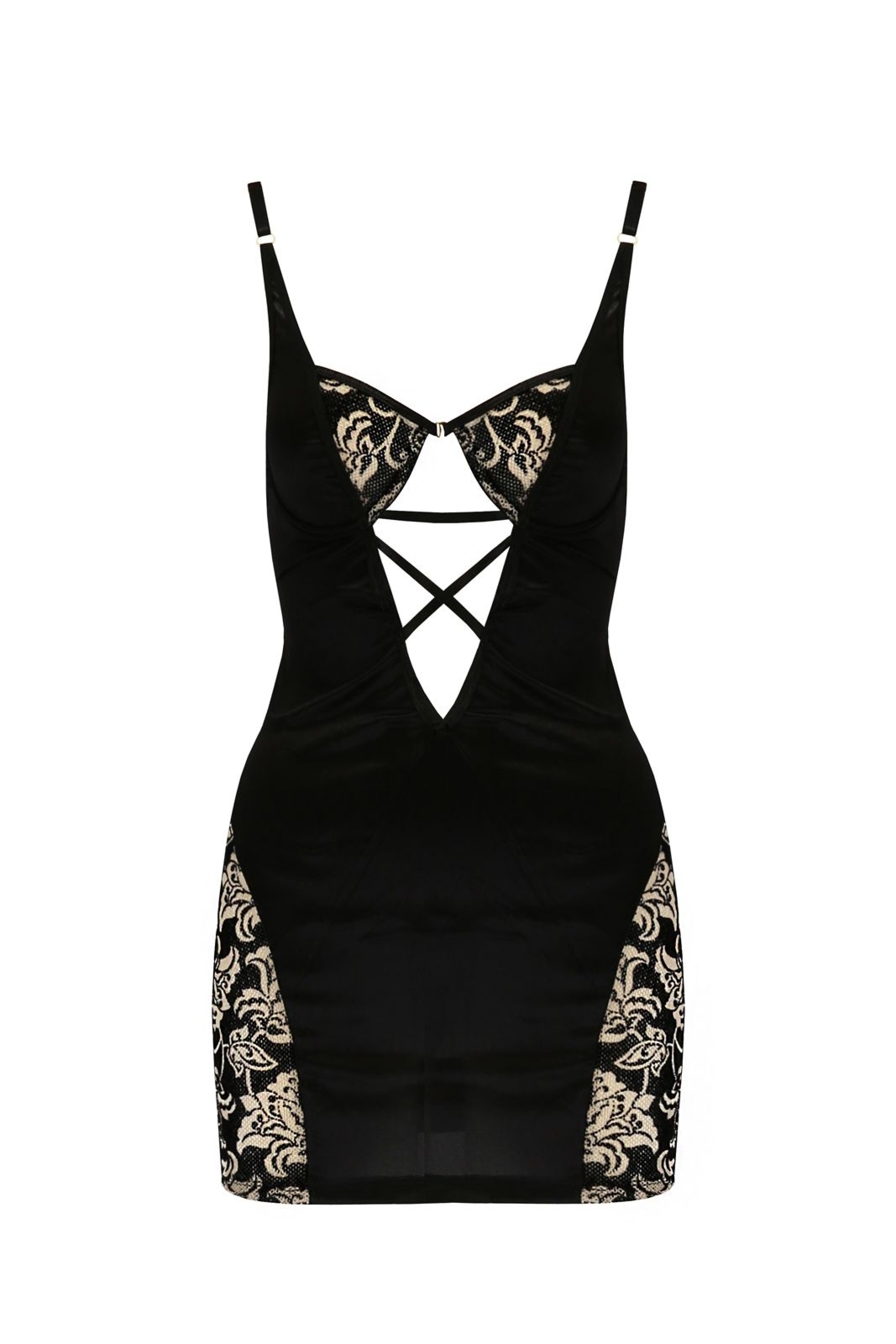 Koszulka nocna - VICTORIA CHEMISE black