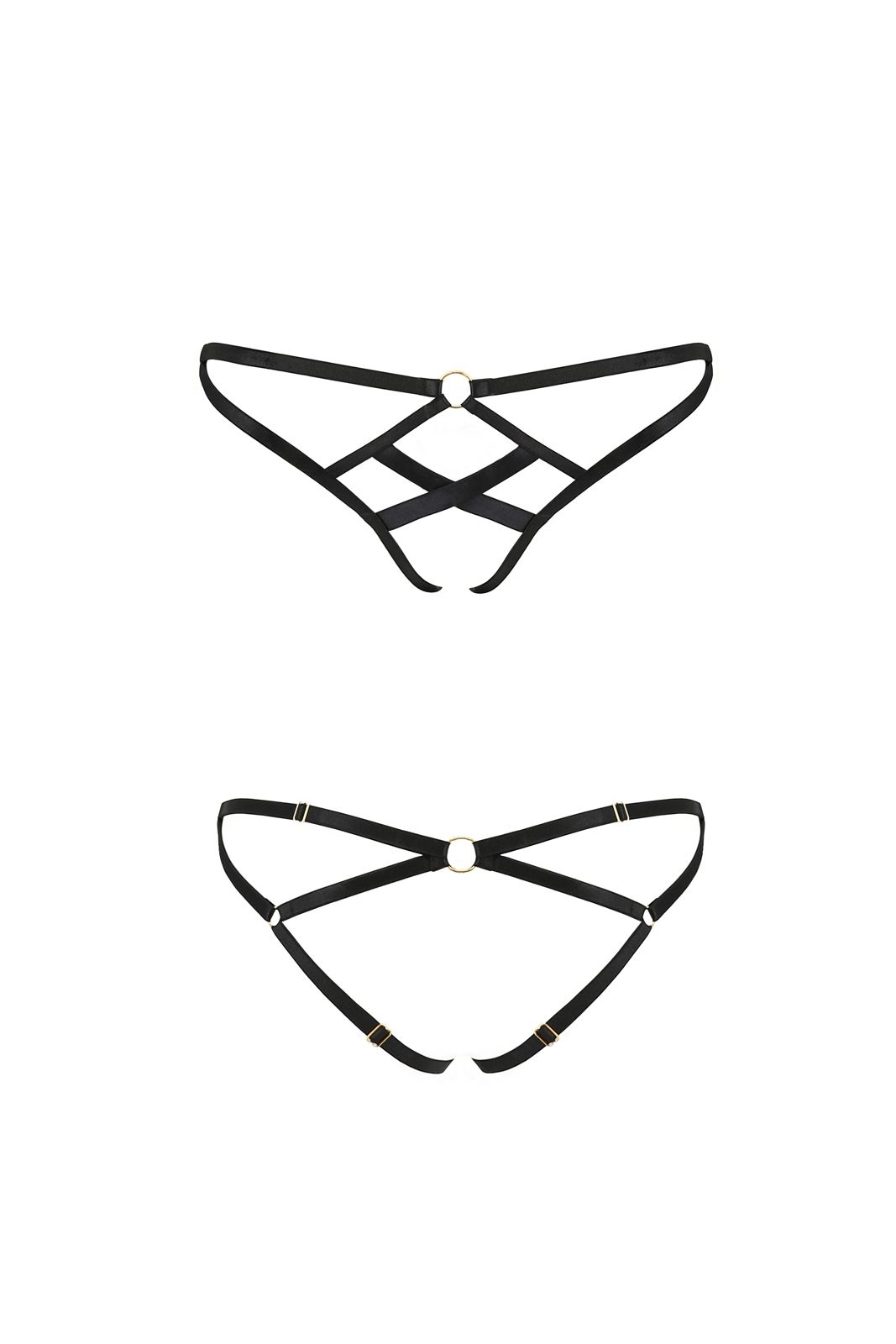 NICKY THONG black