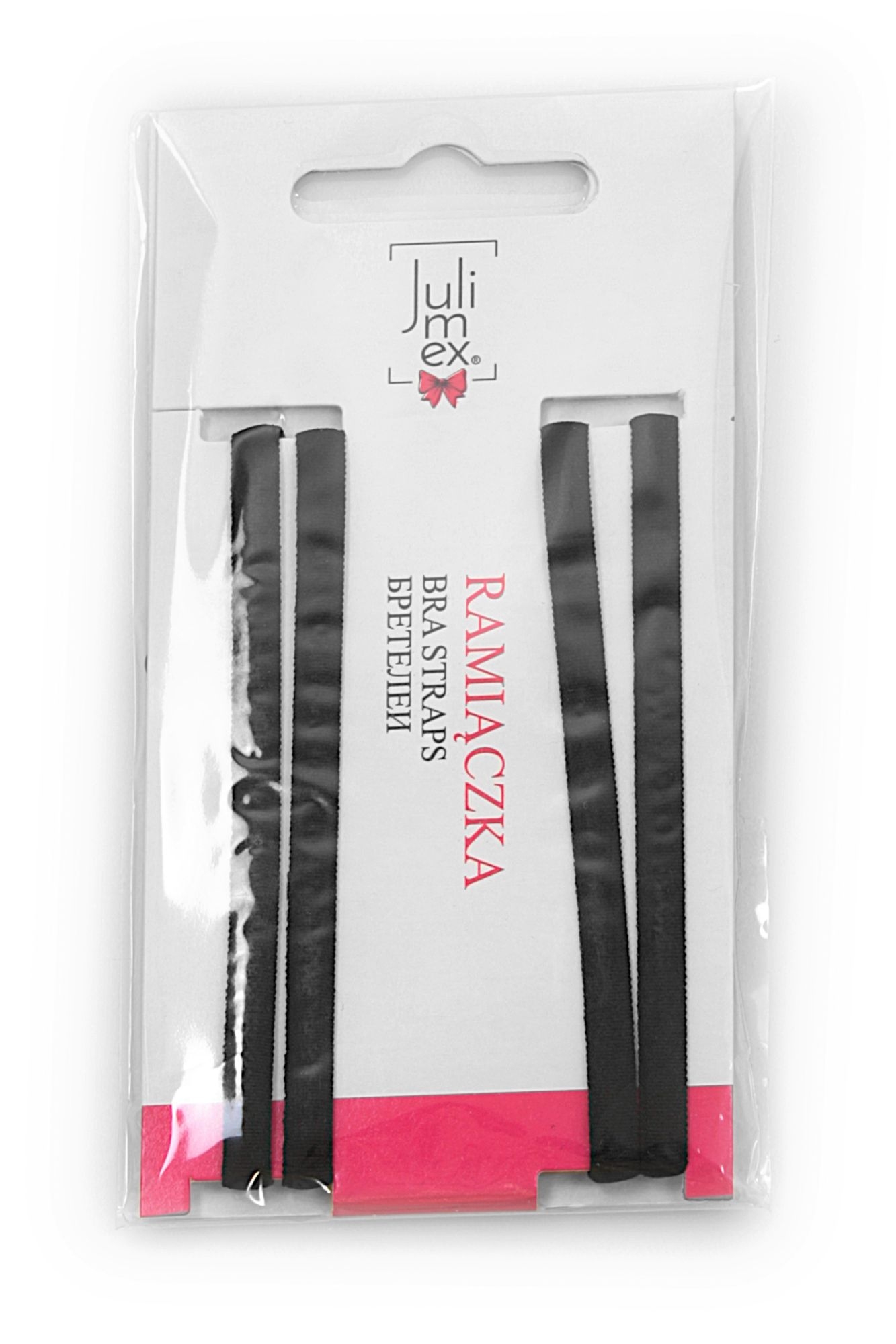 Ramiączka makaroniki rb 064 czarne